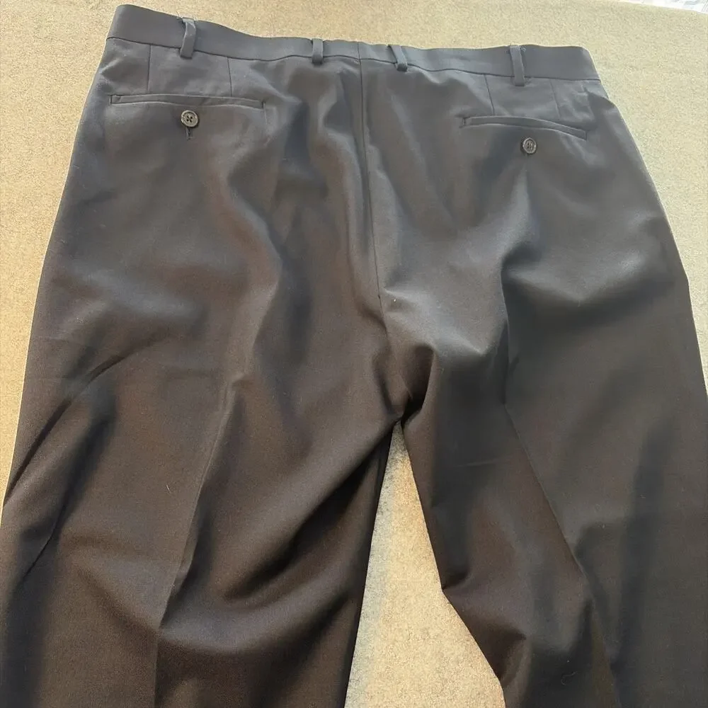 Lauren Ralph Lauren Mens Classic fit Dress Pants 38 / 30 Navy Blue Solid